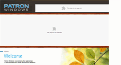 Desktop Screenshot of patronwindows.com.au